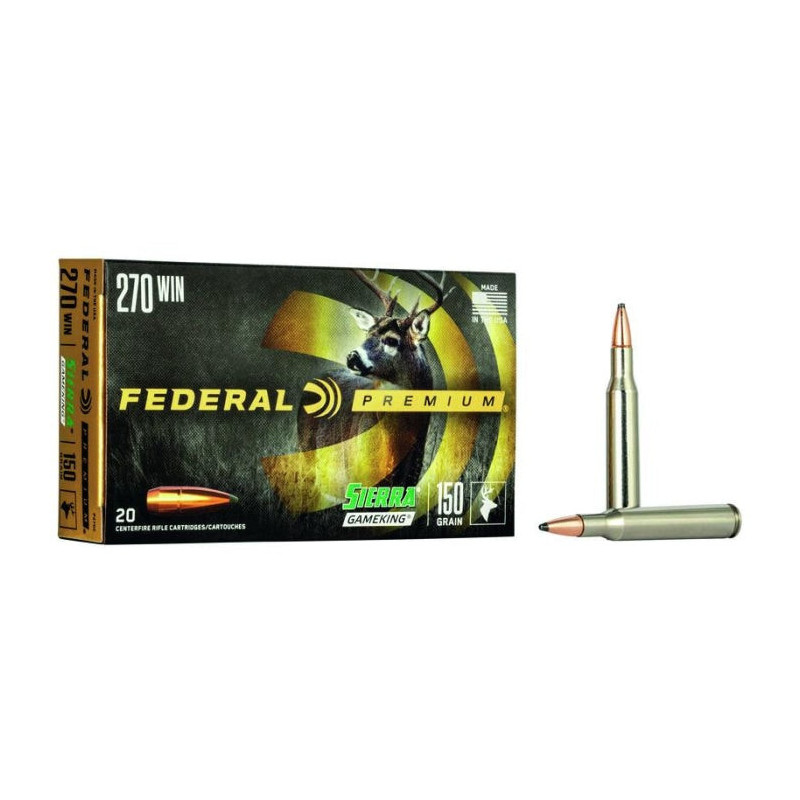 Balles Federal Vital-Shok Sierra GameKing - Cal. 7 RM