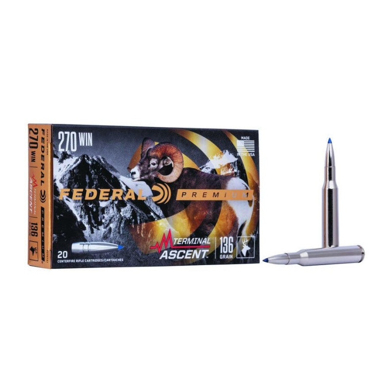 Balles Federal Vital-Shok Terminal Ascent - Cal. 30-06 Springfield
