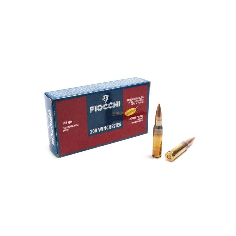 Balles Fiocchi FMJ - Cal. 308 Win