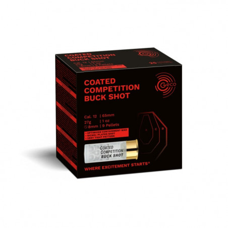 Balles Geco Compétition CC Buck Shot - Cal. 12/65