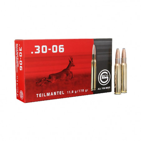 Balles Geco TM Demi-blindée - Cal. 30-06 Springfield