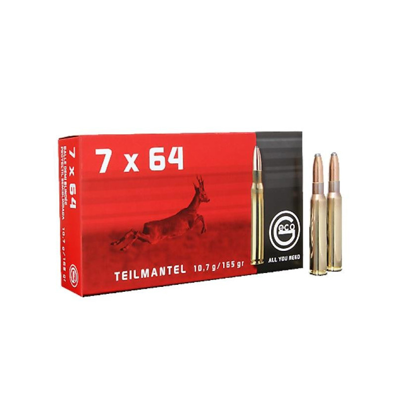 Balles Geco TM Demi-blindée - Cal. 7x64
