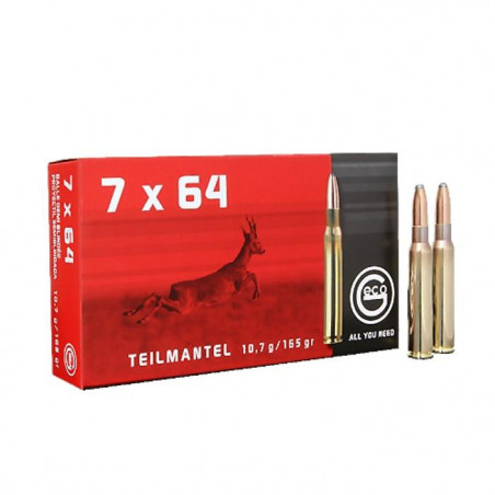 Balles Geco TM Demi-blindée - Cal. 7x64