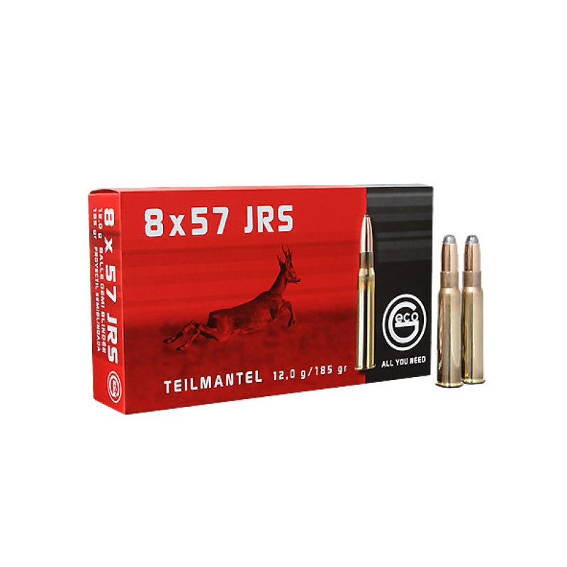 Balles Geco TM Demi-blindée - Cal. 8x57 JRS